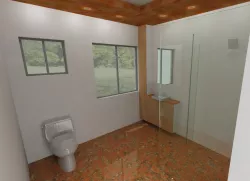 Bathroom mock up for friend