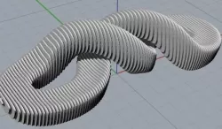 Bench 3D model