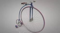 Bicycle - penny farthing  3D model