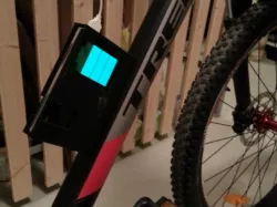 Bike power bank holder