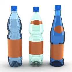 Bottle water 3D model