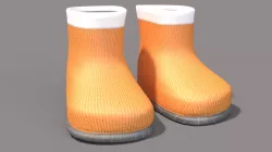 cartoon Boots 3D model