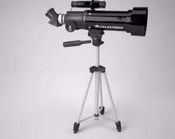 Celestron 70mm Travel scope telescope Low-poly  3D model