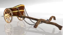 Chariot Low-poly  3D model
