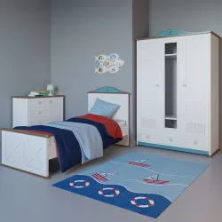 Children furniture Cilek Sailing collection 3D model