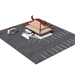 Chinese Restaurant for DAZ Studio 3D model