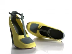 Chunky Heels 3D model