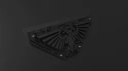 Coat of arms Warhammer 40K Imperium Low-poly  3D model