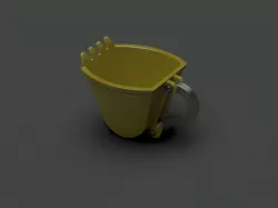 coffe cup scoop