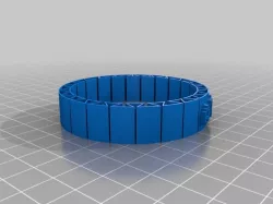 customized text bracelet