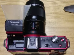 Diffuser for Panasonic GF2 built-in flash