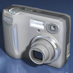 Digital Camera 3D model