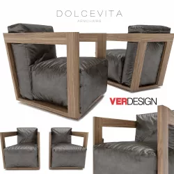 Dolcevita Armchairs 3D model