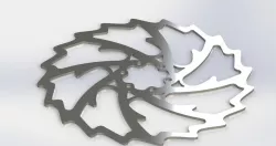 Downhill Bike Disc Brake Rotor 203mm
