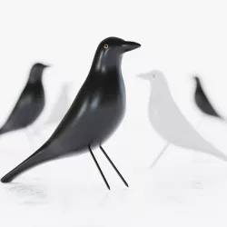 Eames House Bird Figurine 3D model