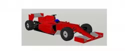 Ferrari F-1 Car AutoCAD file (.dwg format)