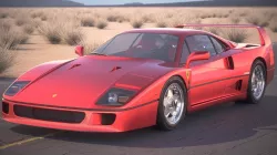 Ferrari F40 1987 3D model