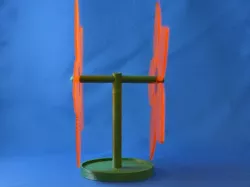 Flower earring holder