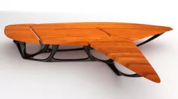 Futuristic Abstract Table 3D model