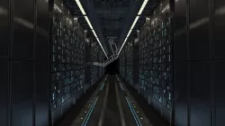 Futuristic sci-fi Server Room with robotic arms  Animated 3d 3D model