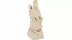 Griffin Statue - High and Low Poly versions Low-poly  3D model