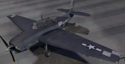 Grumman TBF-1 and TBM-3 Avenger 3D model