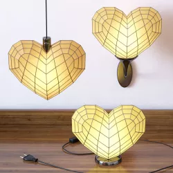 Heart light set 3D model