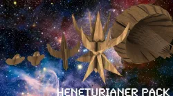 Heneturianer Pack 1 Low-poly  3D model