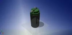Hudson O2 BubbleAir Regulator igs stp sat files 3D model