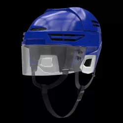 Ice Helmet with Glass Visor Low-poly  3D model