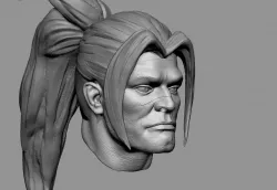 King Varian fan bust 3D model