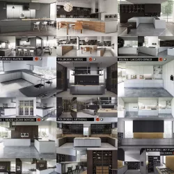 Kitchen collection 3D model