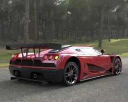 Koenigsegg CCGT Sport Car 3D model