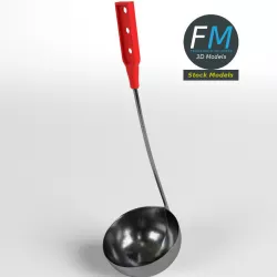 Ladle Dipper Scoop 3D model