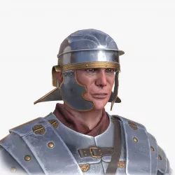 Lowpoly Roman Legionnaire Low-poly  3D model