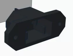 Male Chassis AC Power Socket