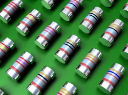 MELF Resistors 0102 E24 series 1% and 5%