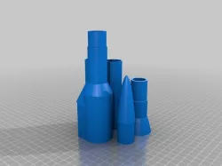 Model Rocket with built in camera mount