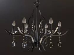 Modern Chandelier 3D model