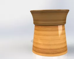 Modern Cup with cap TEMPLAR 3D model