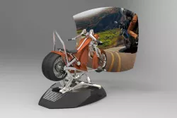 Motorcycle simulator