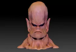 Mr Bazooka Low-poly  3D model