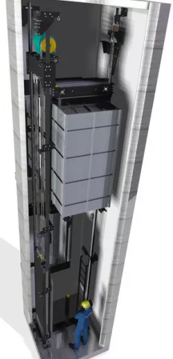 mrl elevator project