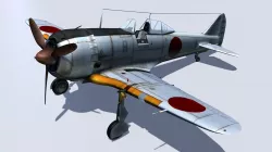 Nakajima Ki-44 shoki 3D model