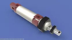 Non Rotating Cylinder