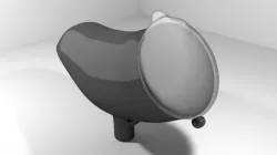 Paintball Loader - Type 1 3D model