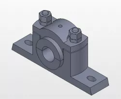 plumber block assemby