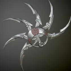 Predator shuriken 3D model