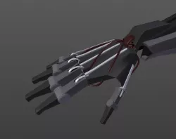 Robot Low Poly Arm Low-poly  3D model
