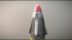 Rocket Low-poly  3D model